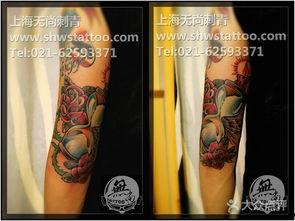 欧美骷髅半甲纹身图片,神秘与力量的视觉盛宴