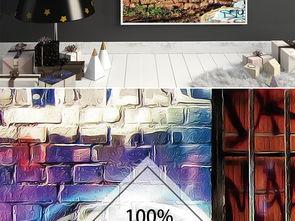 欧美涂鸦图片室内,室内空间中的街头风情演绎